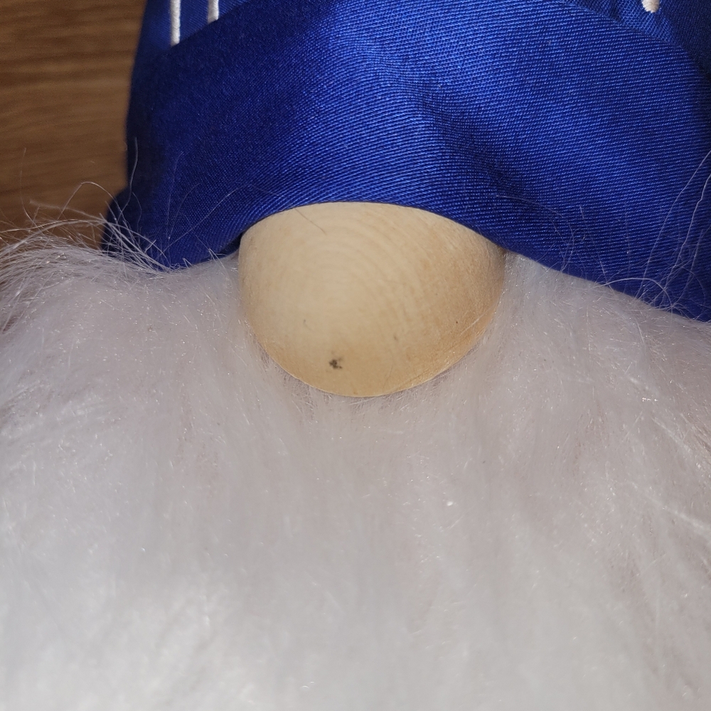 Rae Dunn ~20" 4th of July Gnome USA Flag Heart Weighted Plush Decor New - Picture 2 of 10